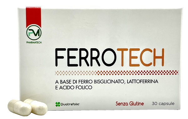 FERROTECH 30 CAPSULE DA 550MG - FARMACIA33