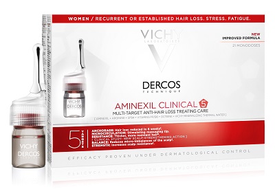 DERCOS AMINEXIL FIALE 21 DONNA 6 ML - FARMACIA33