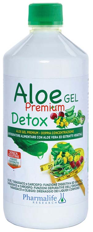 ALOE GEL PREMIUM DETOX 1 LITRO - FARMACIA33