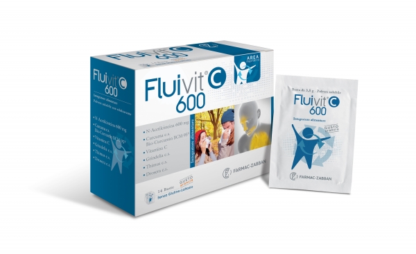 FLUIVIT C 600 14 BUSTINE - FARMACIA33