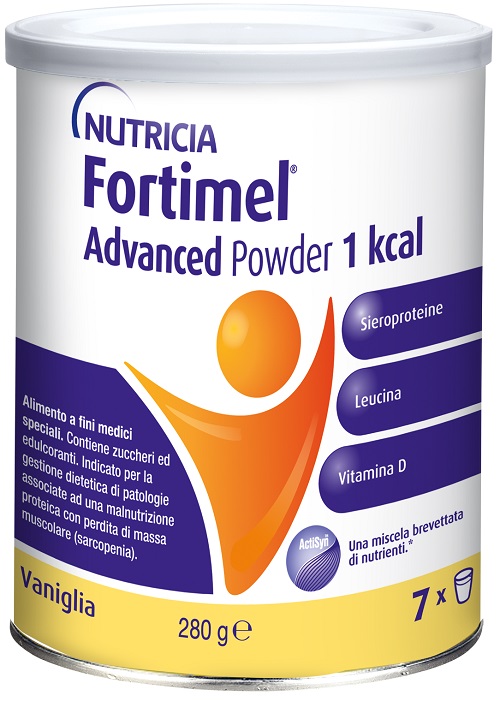 NUTRICIA FORTIMEL ADVANCED POWDER 1 KCAL VANIGLIA 280 G - FARMACIA33