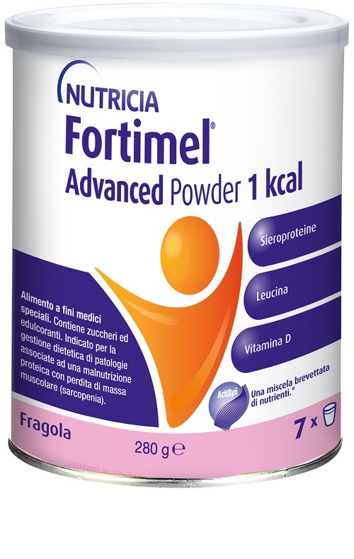NUTRICIA FORTIMEL ADVANCED POWDER 1 KCAL FRAGOLA 280 G - FARMACIA33