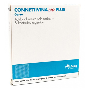 CONNETTIVINA BIO PLUS GARZA 10 X 10 CM 10 PEZZI - FARMACIA33