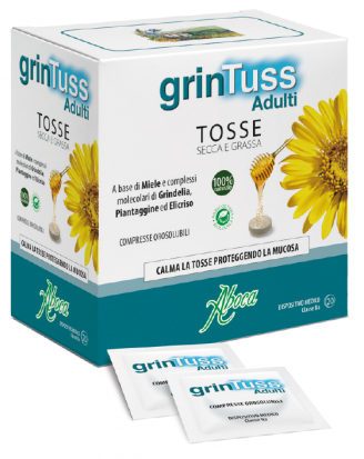 GRINTUSS ADULTI 20 COMPRESSE CON POLIRESIN 1,5 G - FARMACIA33