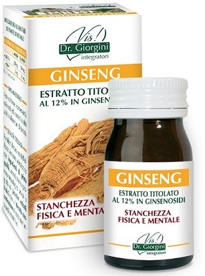 GINSENG ESTRATTO TITOLATO 60 PASTIGLIE - FARMACIA33