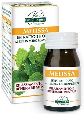 MELISSA ESTRATTO TITOLATO 60 PASTIGLIE - FARMACIA33
