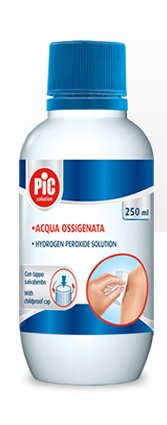PIC SOLUTION ACQUA OSSIGENATA 10 VOLUMI PEROSSIDO DI IDROGENO 3% 250 ML - FARMACIA33