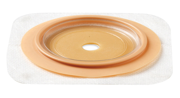PLACCA NATURA+ PIANA RITAGLIABILE IN IDROCOLLOIDE STOMAHESIVE E CEROTTO POROSO FLANGIA 70 MM 5 PEZZI - FARMACIA33