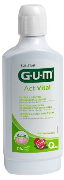 GUM ACTIVITAL COLLUTORI0 500 ML + R RINSE 120 ML - FARMACIA33