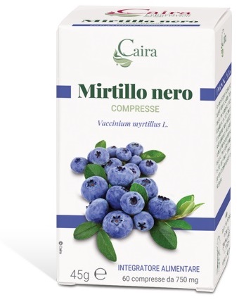 CAIRA MIRTILLO NERO 60 COMPRESSE - FARMACIA33