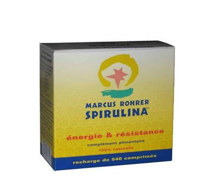 SPIRULINA MARCUS ROHRER 540 COMPRESSE - FARMACIA33
