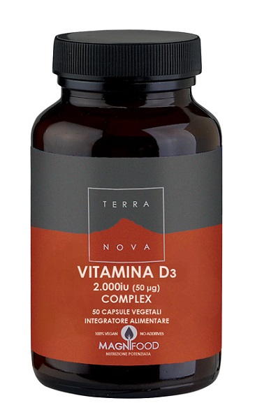 TERRANOVA COMPLESSO DI VITAMINA D3 2000 IU (50UG) 50 CAPSULE - FARMACIA33