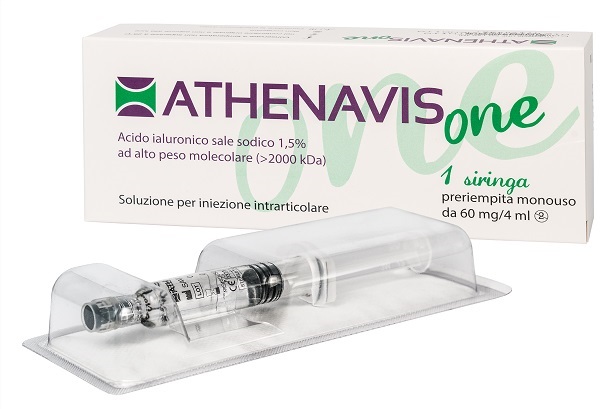 SIRINGA INTRA-ARTICOLARE ATHENAVIS ONE ACIDO IALURONICO 1,5% 4 ML - FARMACIA33
