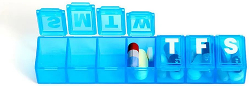 MEDS PORTAPILLOLE SETTIMANALE MEDS - FARMACIA33