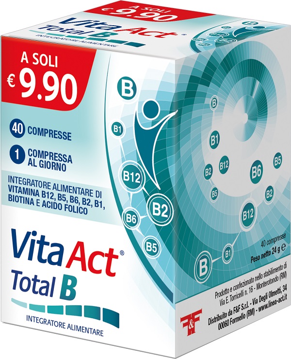 VITA ACT TOTAL B 40 COMPRESSE - FARMACIA33