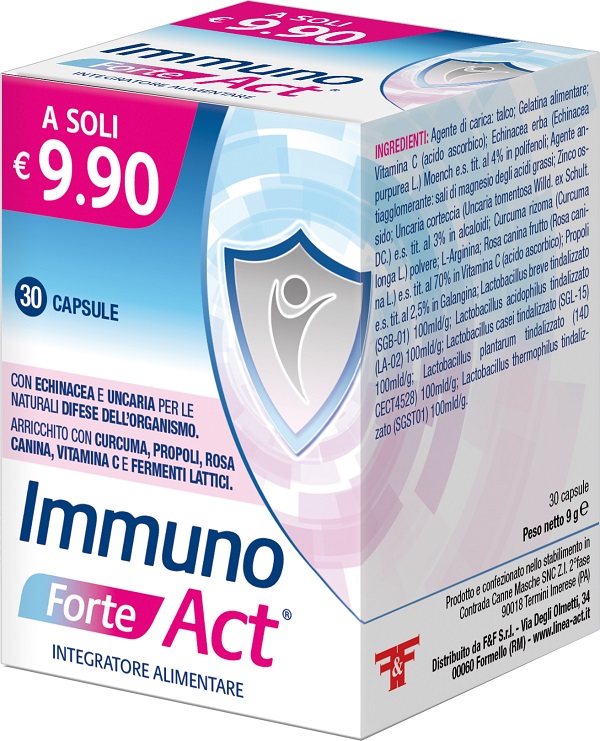 IMMUNO ACT FORTE 30 CAPSULE - FARMACIA33