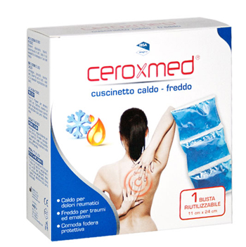 CUSCINETTO CALDO/FREDDO CEROXMED 11 X 24 CM 1 BUSTA - FARMACIA33
