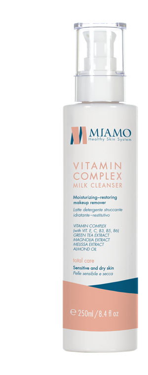 MIAMO TOTAL CARE VITAMIN COMPLEX MILK CLEANSER 250 ML - FARMACIA33