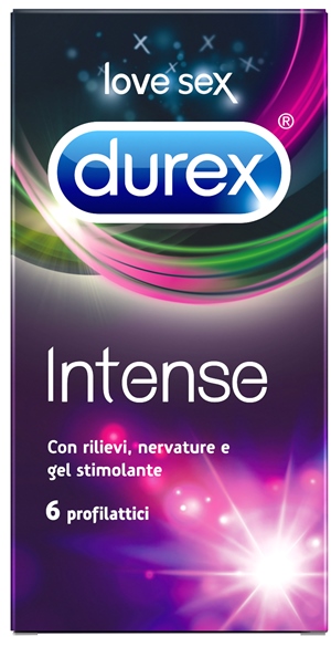 DUREX INTENSE ORGASMIC CONDOM 6 PEZZI - FARMACIA33
