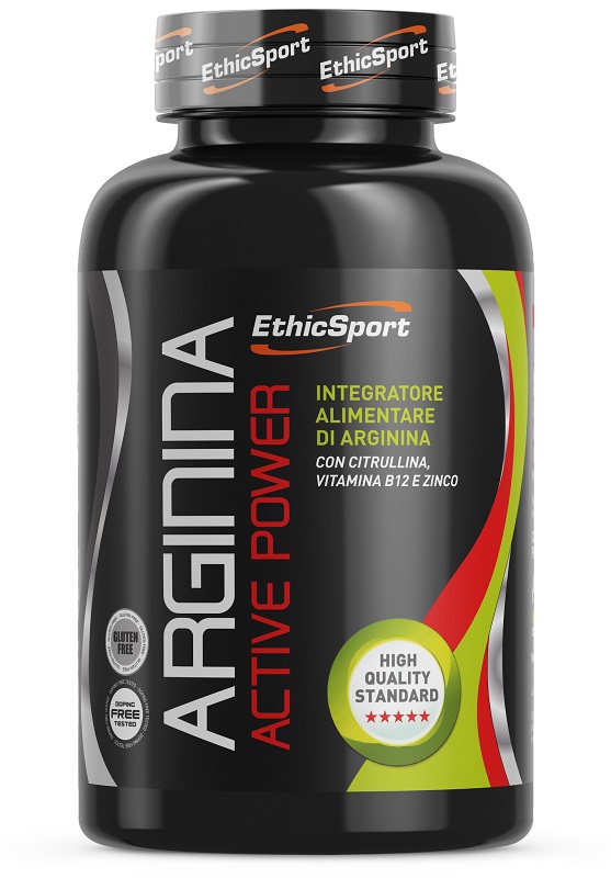 ETHICSPORT ARGININA ACTIVE POWER 90 COMPRESSE DA 1500 MG - FARMACIA33