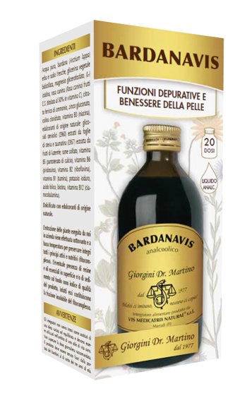 BARDANAVIS LIQUIDO ANALCOLICO 200 ML - FARMACIA33