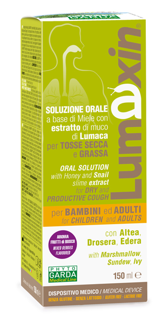 LUMAXIN DISPOSITIVO MEDICO SCIROPPO ADULTI/BAMBINI 150 ML - FARMACIA33