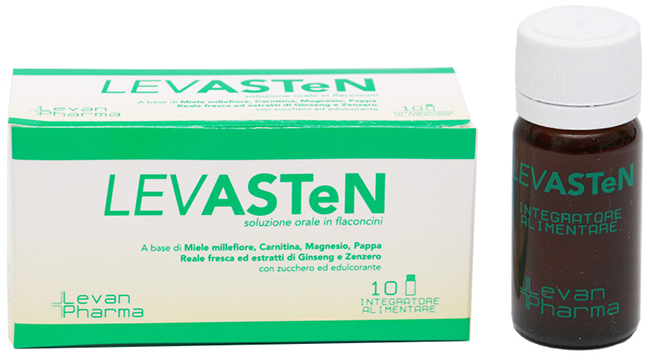 LEVASTEN 10 FLACONCINI DA 10 ML - FARMACIA33