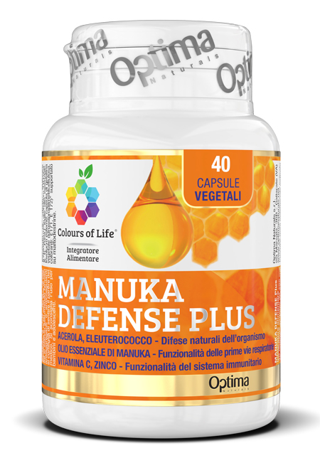 COLOURS OF LIFE MANUKA DEFENSE PLUS 40 CAPSULE VEGETALI 495 MG - FARMACIA33