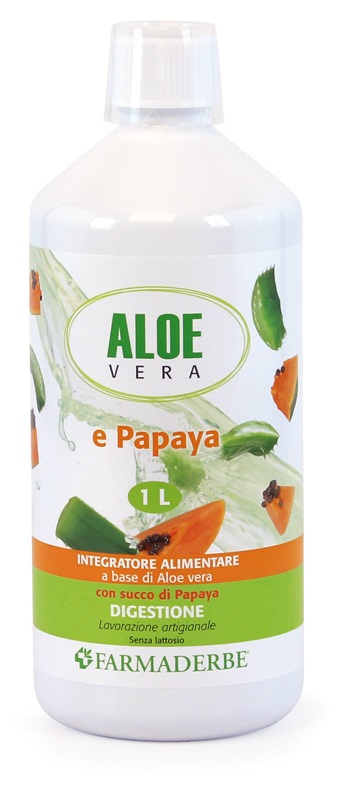 ALOE VERA SUCCO PURO PAPAYA 1000 ML - FARMACIA33