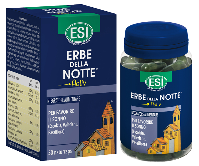 ESI ERBE DELLA NOTTE ACTIV 50 CAPSULE - FARMACIA33