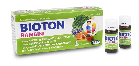 BIOTON BAMBINI NUOVO 14 FLACONCINI - FARMACIA33