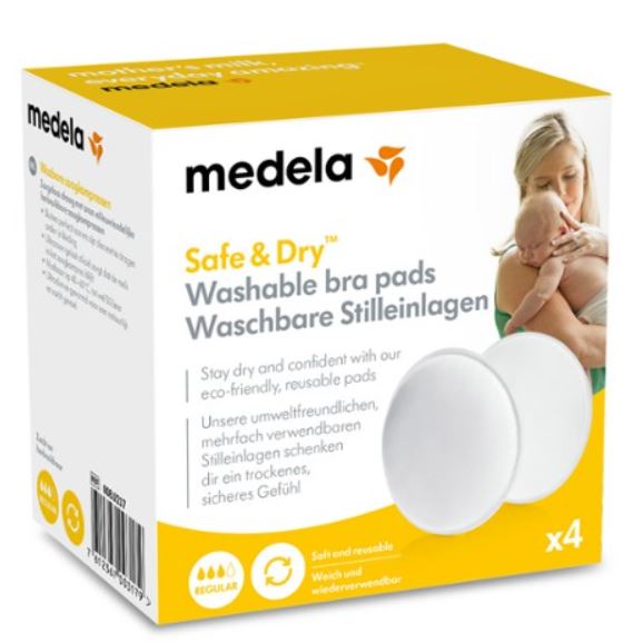 SAFE & DRY COPPETTA ASSORBILATTE LAVABILE 4 PEZZI - FARMACIA33