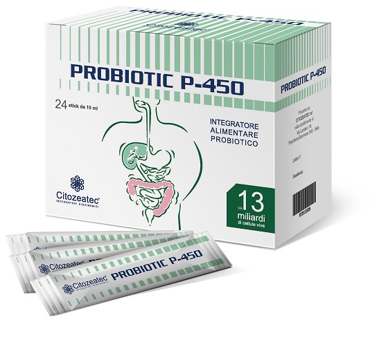 PROBIOTIC P-450 24 STICK MONODOSE 10 ML - FARMACIA33