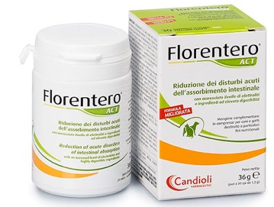 FLORENTERO ACT 120 COMPRESSEAPPETIBILI PER CANI E GATTI - FARMACIA33