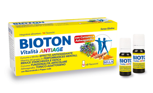 BIOTON VITALITA' ANTI AGE 14 FLACONCINI - FARMACIA33