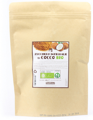 ZUCCHERO DI COCCO BIO 400 G - FARMACIA33