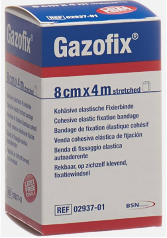 BENDA ELASTICA AUTOADESIVA GAZOFIX 8X400 CM - FARMACIA33