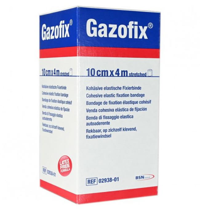 BENDA ELASTICA AUTOADESIVA GAZOFIX 10X400 CM - FARMACIA33