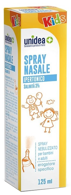 ACQUA DI MARE SPRAY IPERTONICA UNIDEA  125 ML - FARMACIA33