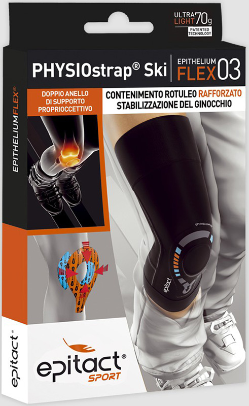 GINOCCHIERA EPITACT SPORT PHYSIOSTRAP SKI L - FARMACIA33