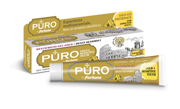 FORHANS GOLD4WHITE DENTIFRICIO 75 ML - FARMACIA33