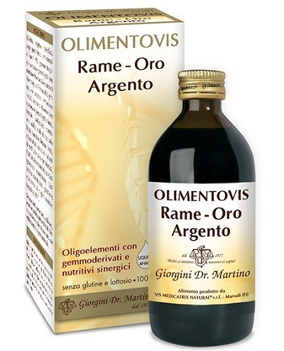 RAME ORO ARGENTO OLIMENTOVIS 200 ML - FARMACIA33