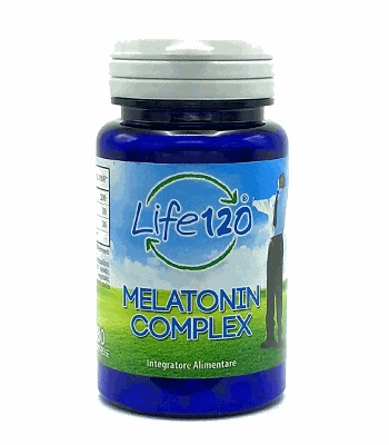 LIFE 120 MELATONINA COMPLEX 180 COMPRESSE - FARMACIA33