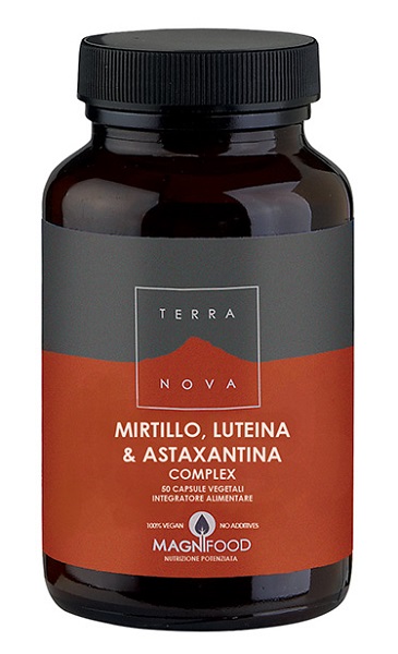 TERRANOVA MIRTILLO LUTEINA ASTAXANTINA SINERGIA PER GLI OCCHI 50 CAPSULE - FARMACIA33