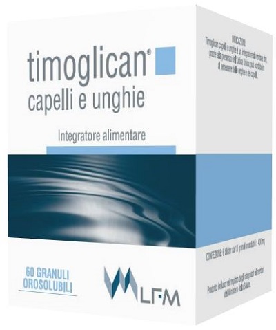 TIMOGLICAN CAPELLI E UNGHIE 60 GRANULI 24 G - FARMACIA33