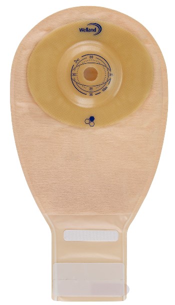SACCA PER ILEOSTOMIA WELLAND AURUM PROFILE ILEO MIDI OPACA RITAGLIABILE 13-48 MM 10 PEZZI - FARMACIA33