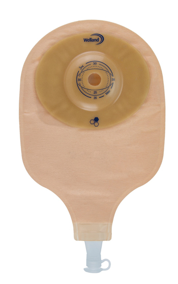 SACCA PER UROSTOMIA OPACA RITAGLIABILE AURUM PROFILE URO MIDI DIAMETRO 13-35 MM INIZIO CONVESSITA' 35 MM 10 PEZZI - FARMACIA33