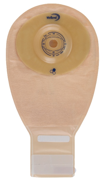 SACCA PER ILEOSTOMIA WELLAND AURUM CONVEX ILEO MIDI TRASPARENTE RITAGLIABILE 13-35 MM 10 PEZZI - FARMACIA33