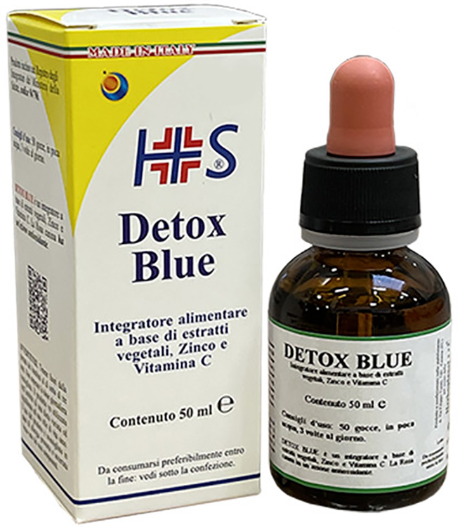 DETOX BLUE GOCCE 50 ML - FARMACIA33