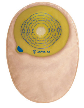 SACCA PER COLOSTOMIA ESTEEM+ FONDO CHIUSO PRETAGLIATO 50 MM CON FINESTRA GRANDE 30 PEZZI - FARMACIA33
